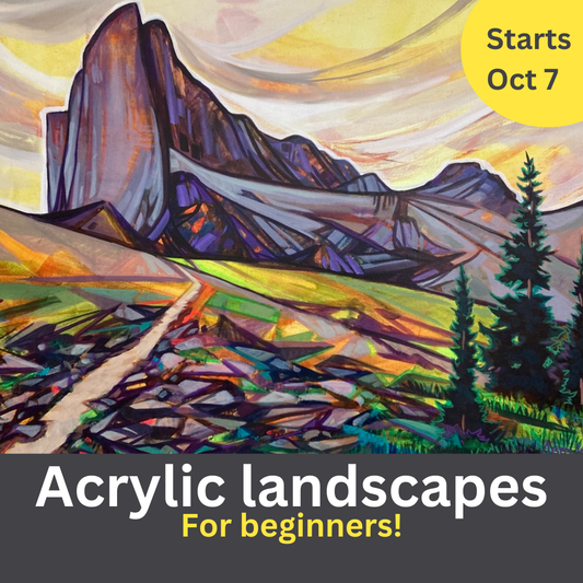 Acrylic Landscapes for Beginners - Registration