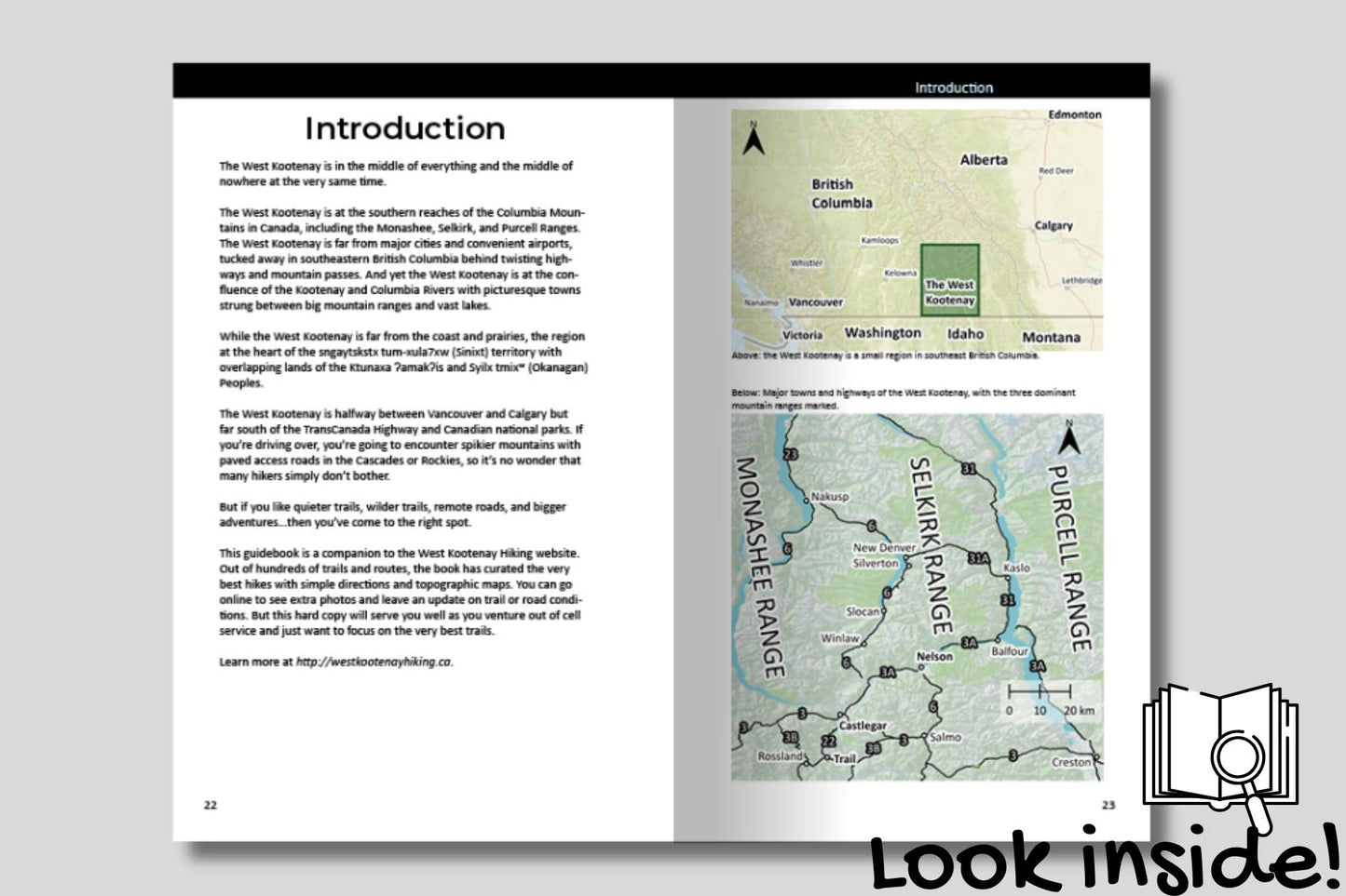 West Kootenay Hiking Guidebook