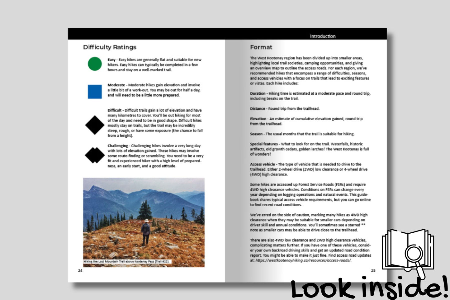 West Kootenay Hiking Guidebook