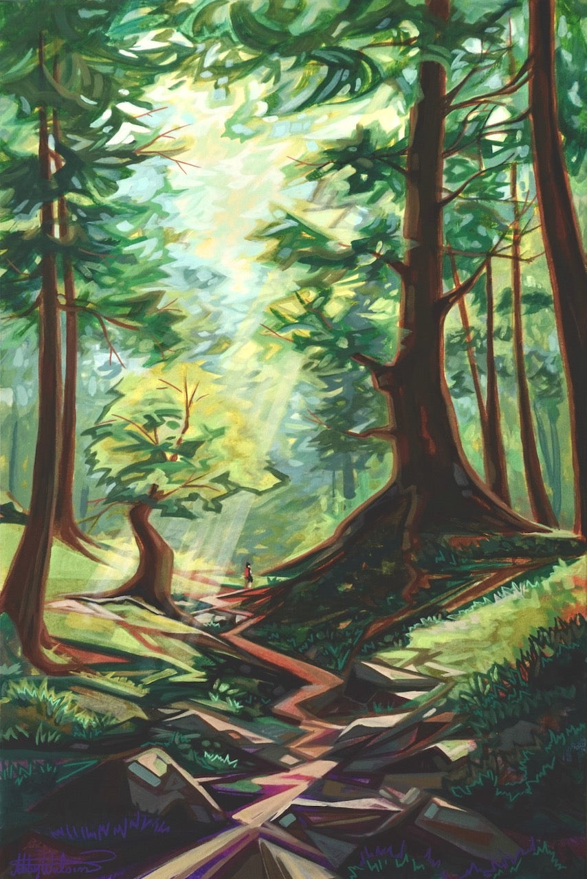 Old Beyond Guessing - Original Painting