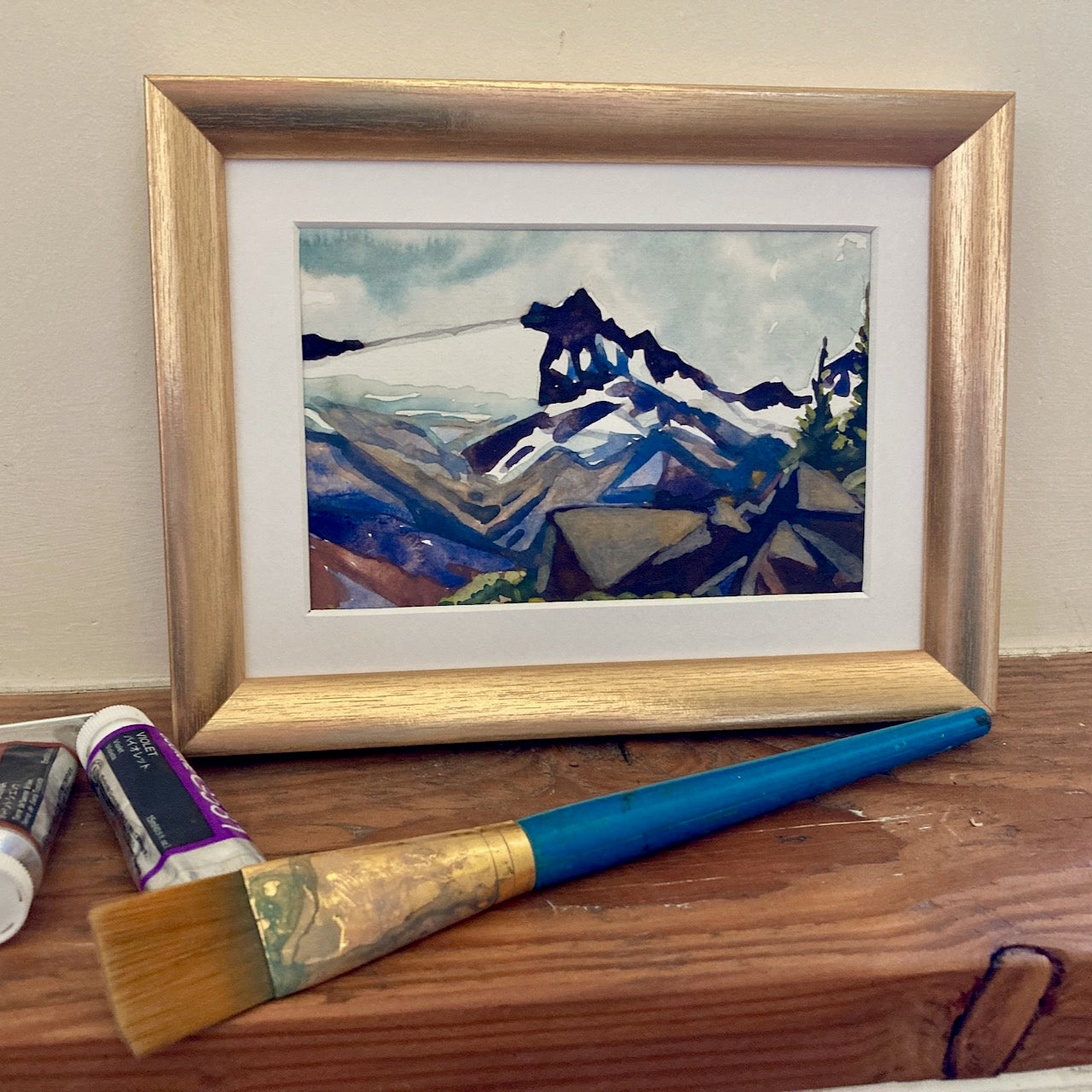 Glacier View - Plein Air Study