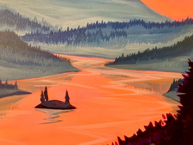 November Evening - Original Painting