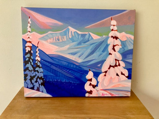 January Glow - Original Painting