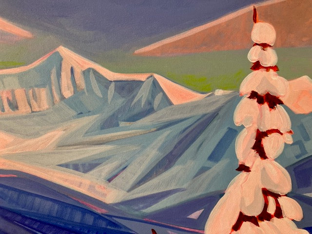 January Glow - Original Painting