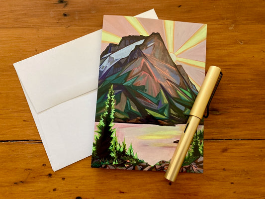 Kokanee Sunrise - Greeting Card (Single)