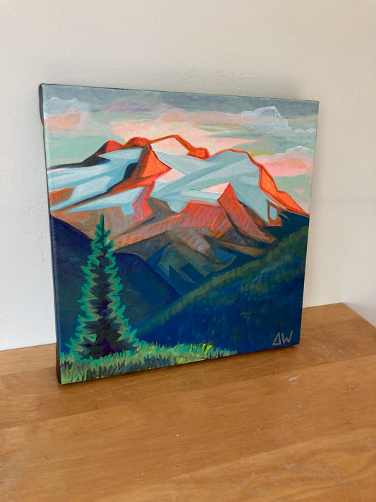 Glacial Glow - Original Painting