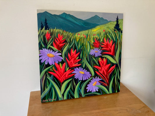 Flower Fields - Original Painting