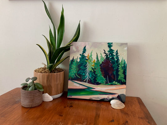 Emily's Beach Party - Original Painting