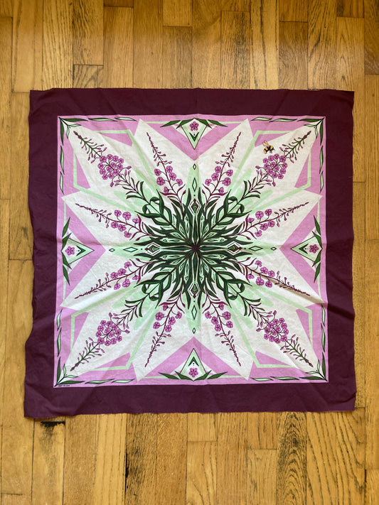 "Sew-Your-Own" Organic Cotton Bandana Square