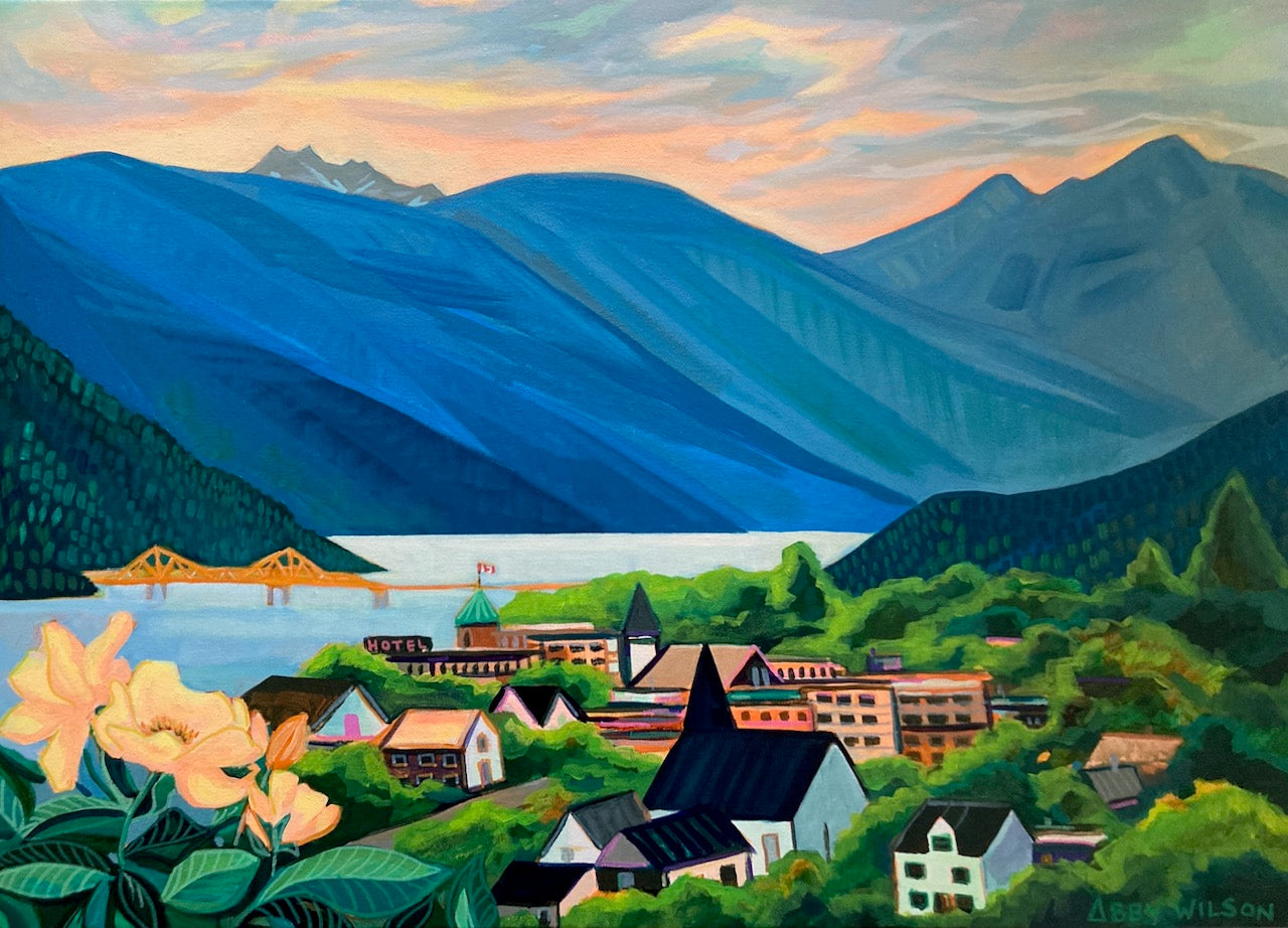 Nelson Land - Original Painting (Framed)