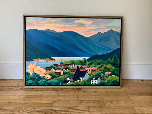 Nelson Land - Original Painting (Framed)