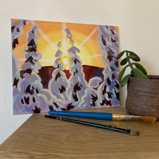 Study #16 - Winter Sunrise