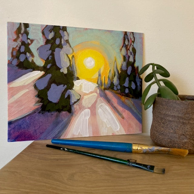 Study #19 - Winter Glow 2