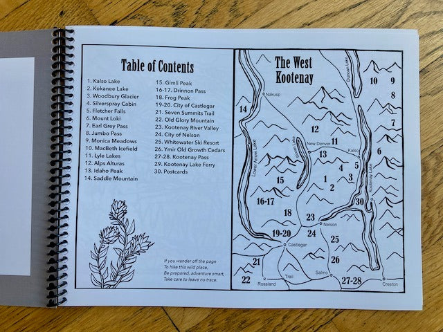 Kootenay Colouring Book - 3rd Edition