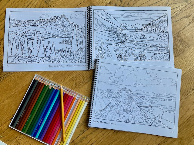Kootenay Colouring Book - 3rd Edition