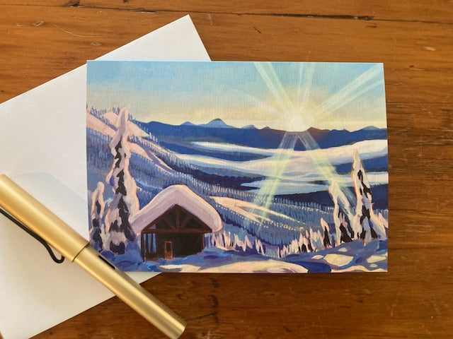 Powder Day - Greeting Card (Single)