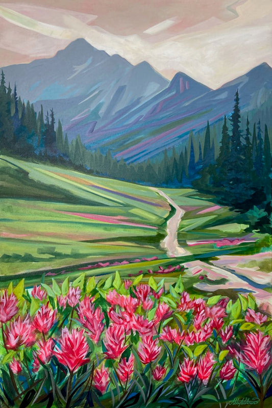 Sluice Box Treasure - Original Painting