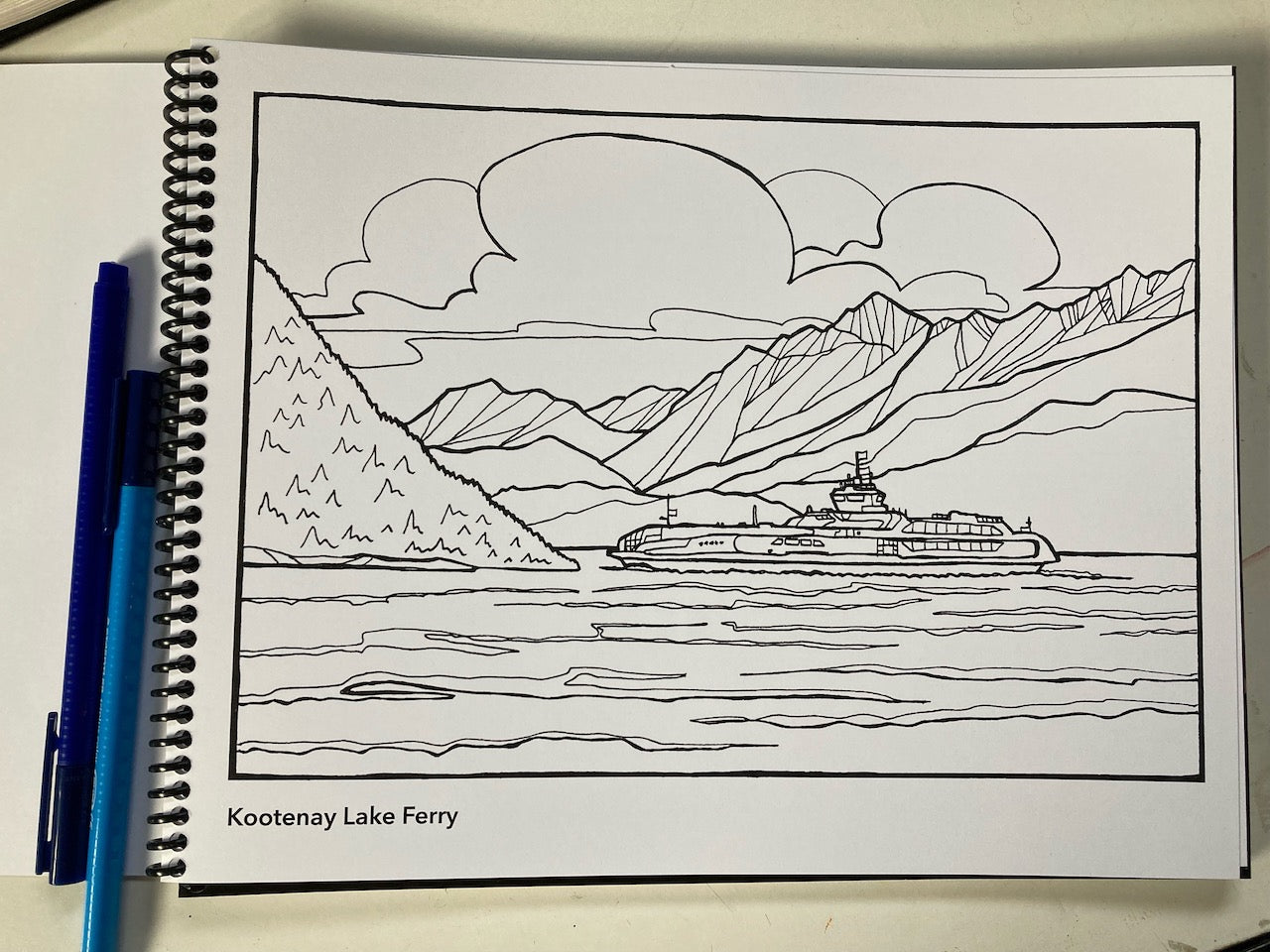 Kootenay Colouring Book - 3rd Edition