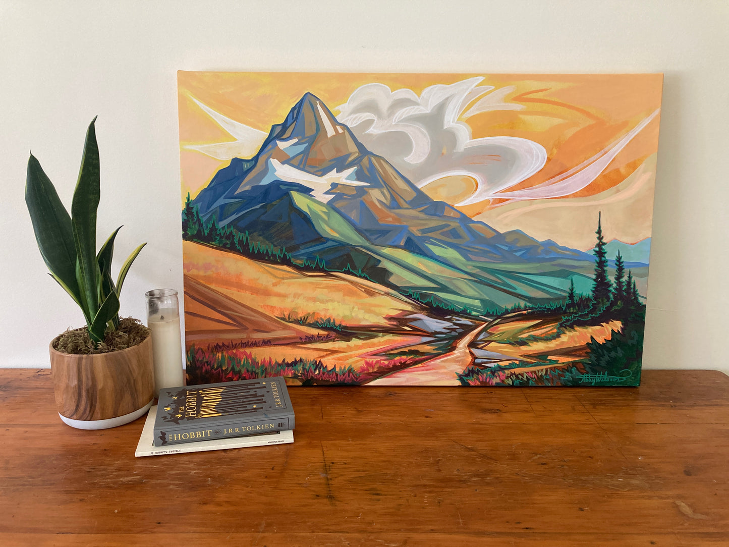 The Lonely Mountain - Original Painting