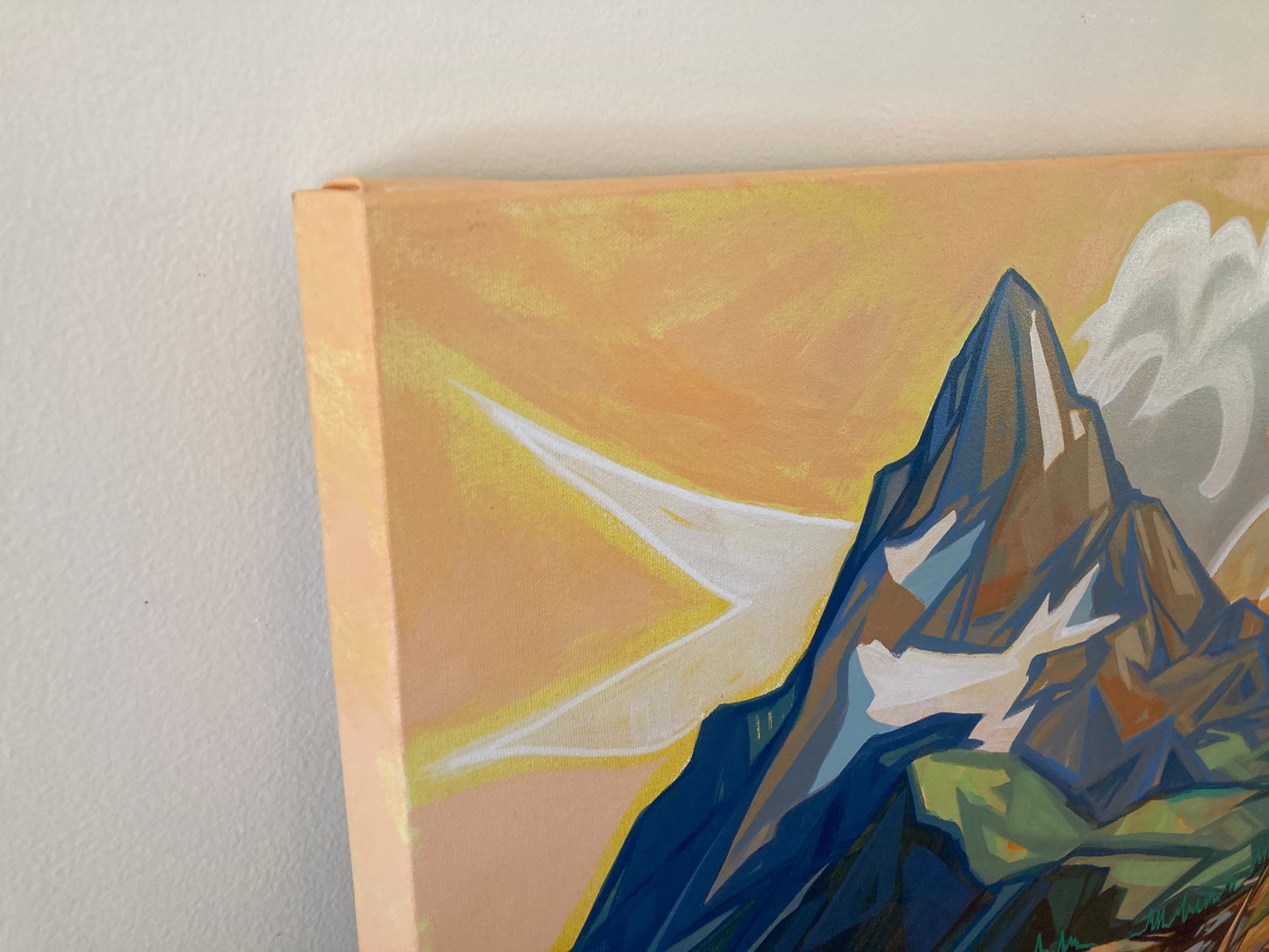 The Lonely Mountain - Original Painting