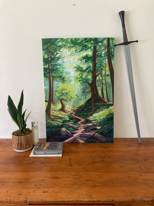 Old Beyond Guessing - Original Painting