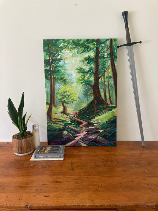 Old Beyond Guessing - Canvas Print