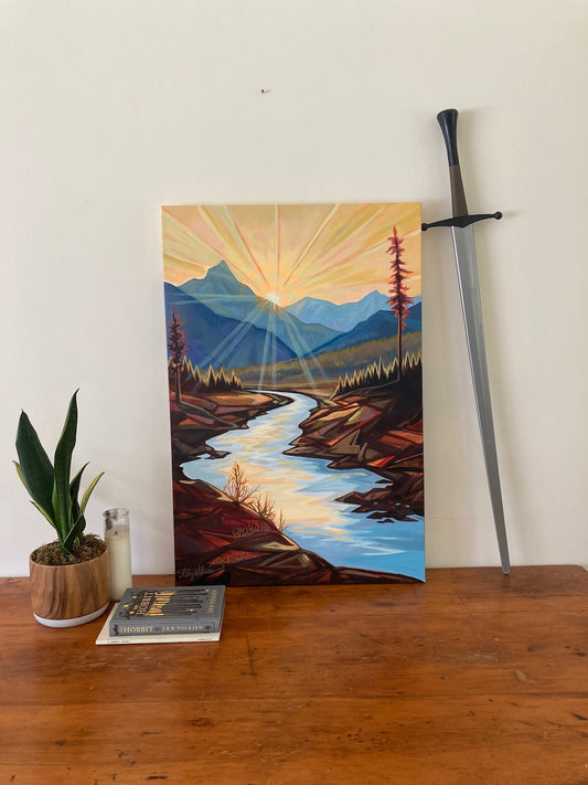 The Great River - Canvas Print