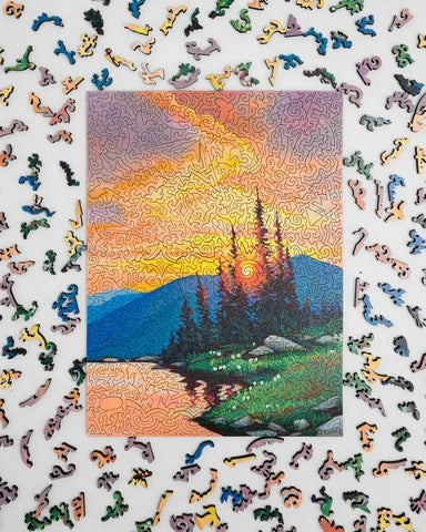 Suncatcher Stumpcraft Wooden Puzzle **Local Pick-Up**