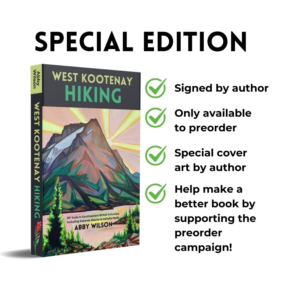 West Kootenay Hiking Guidebook PREORDER