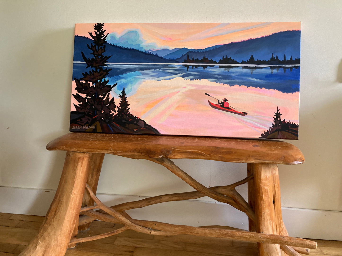 Taghum Kayak - Original Painting