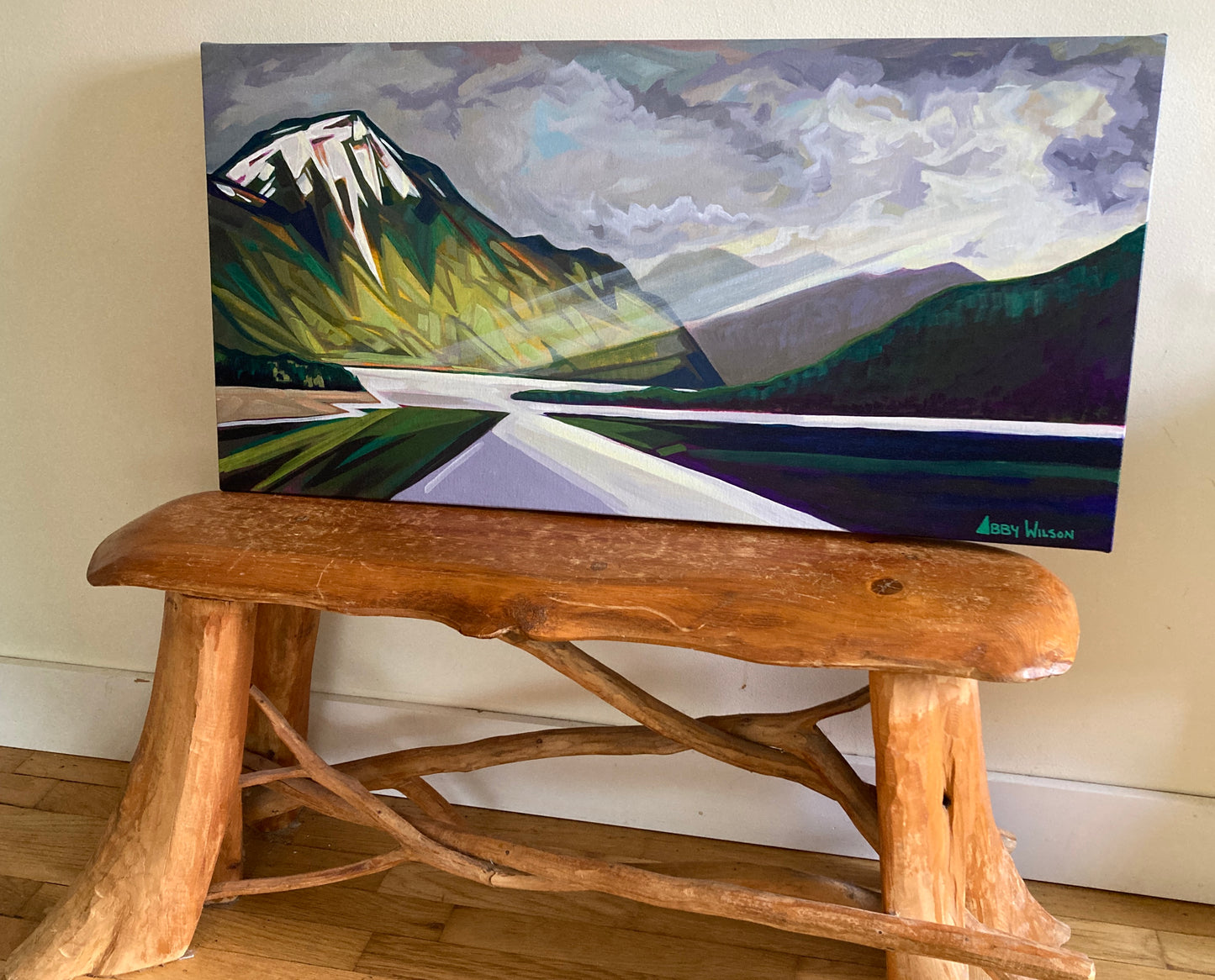 Arrow Lake Weather - Original Painting