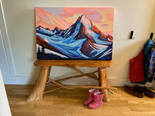 Alpenglow- Original Painting