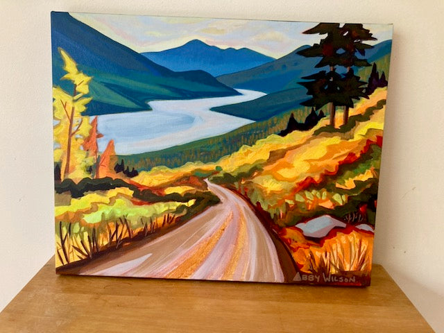 October Backroads - Original Painting