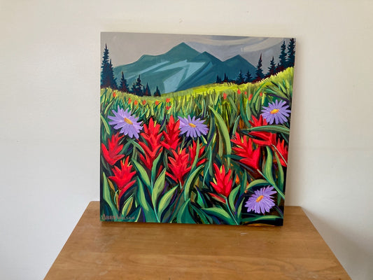 Mountain Meadows  - Original Painting