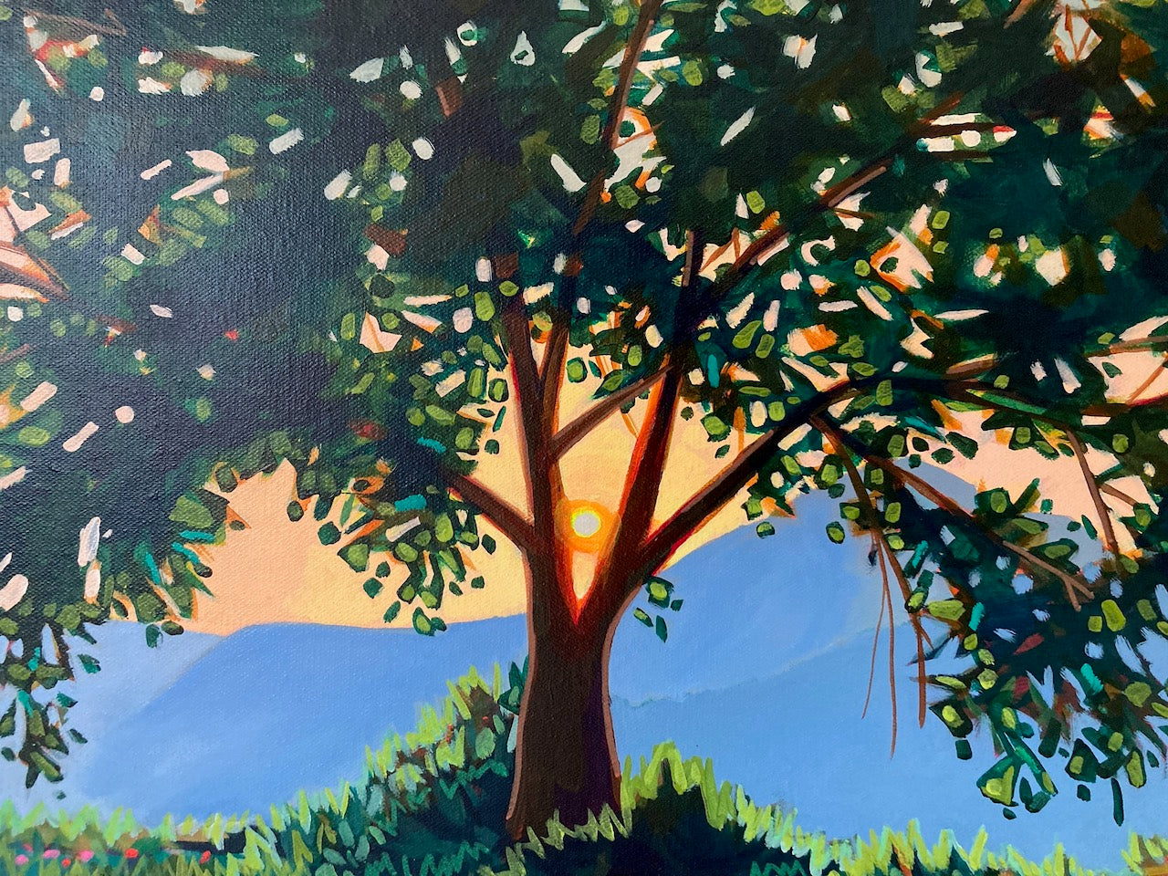 Midsummer - Original Painting (Framed)