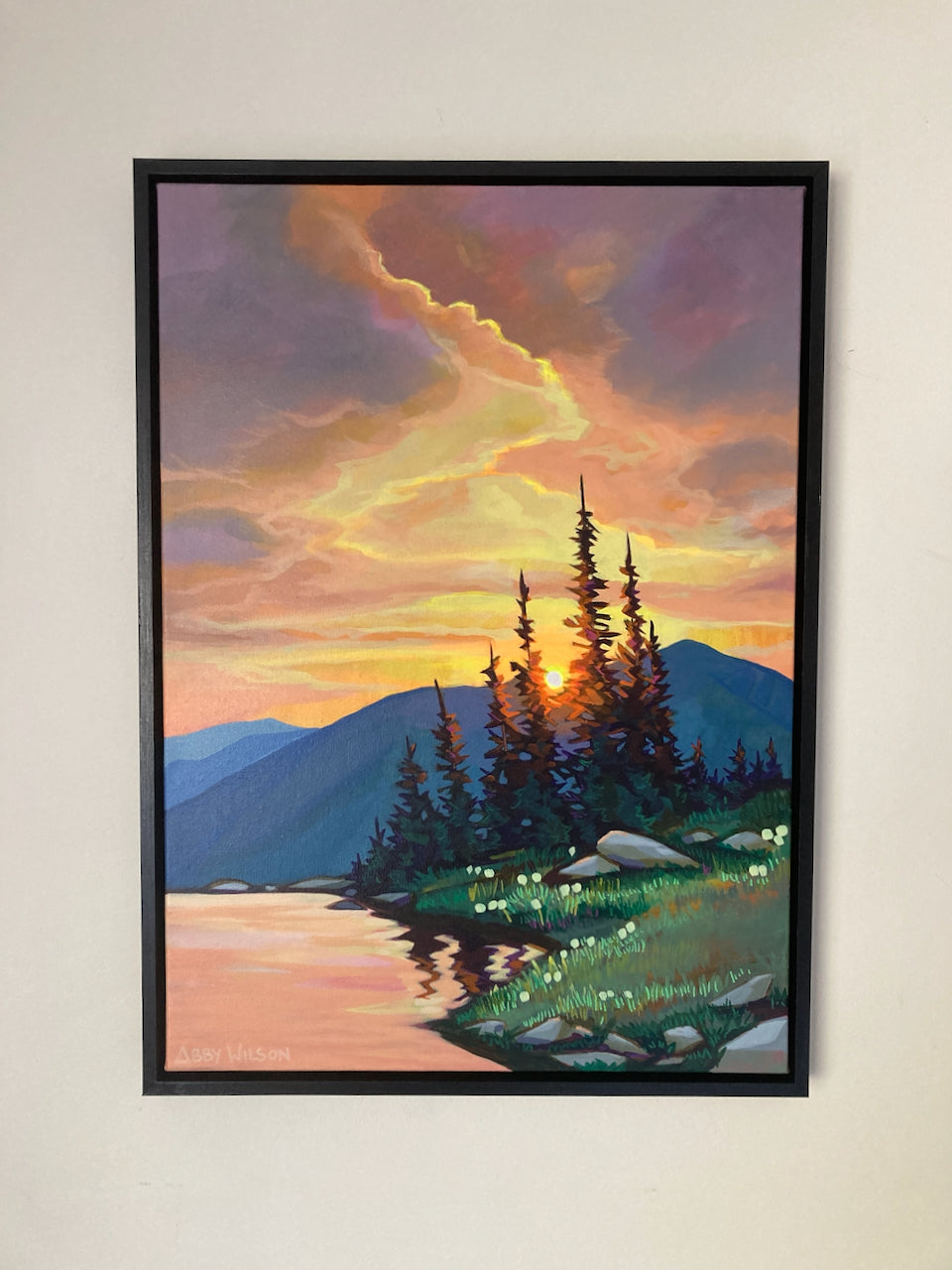 Suncatcher - Original Painting (Framed)