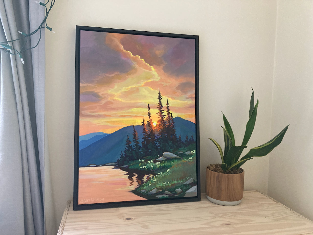 Suncatcher - Original Painting (Framed)
