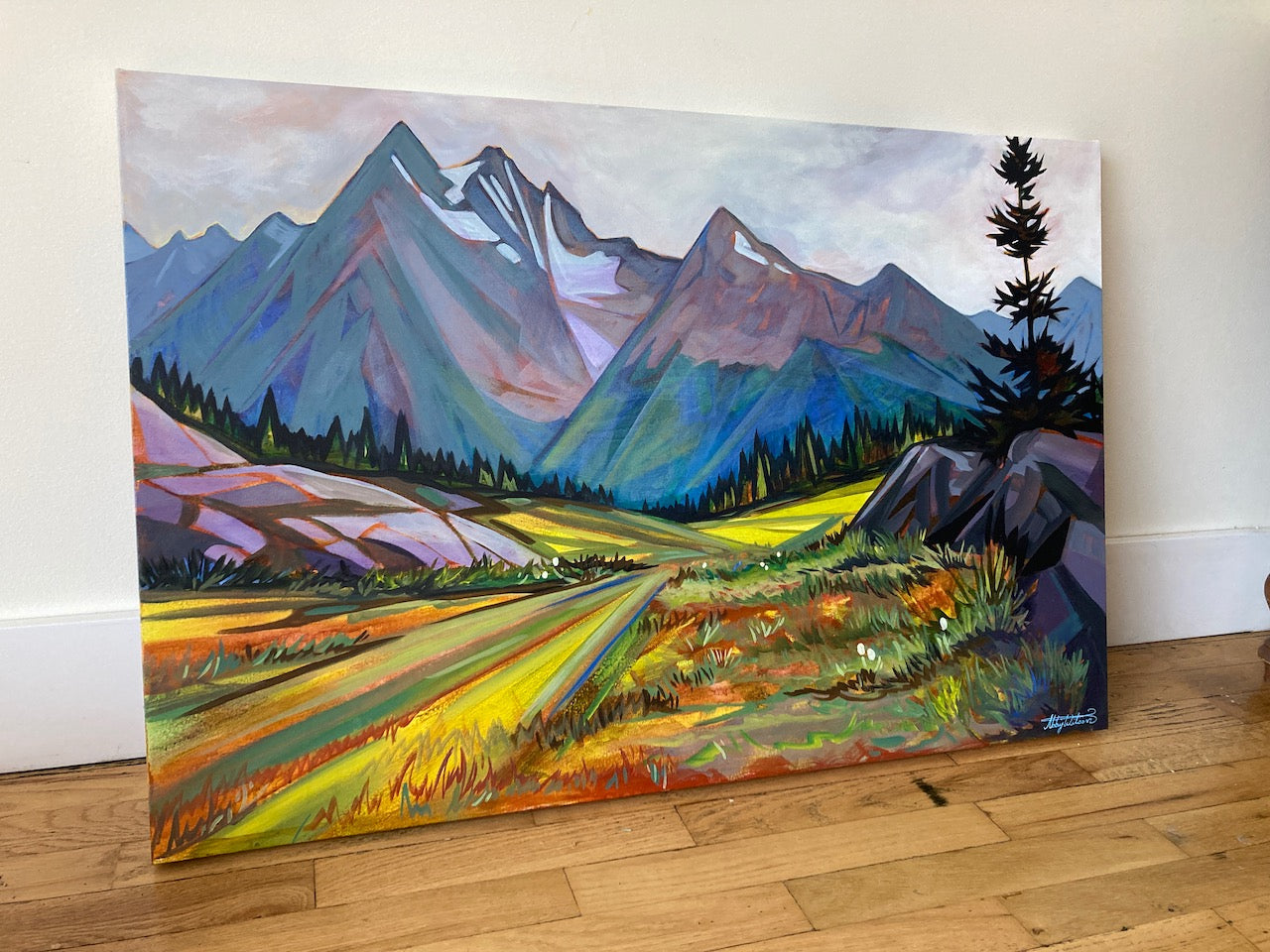 Alpenwild - Original Painting