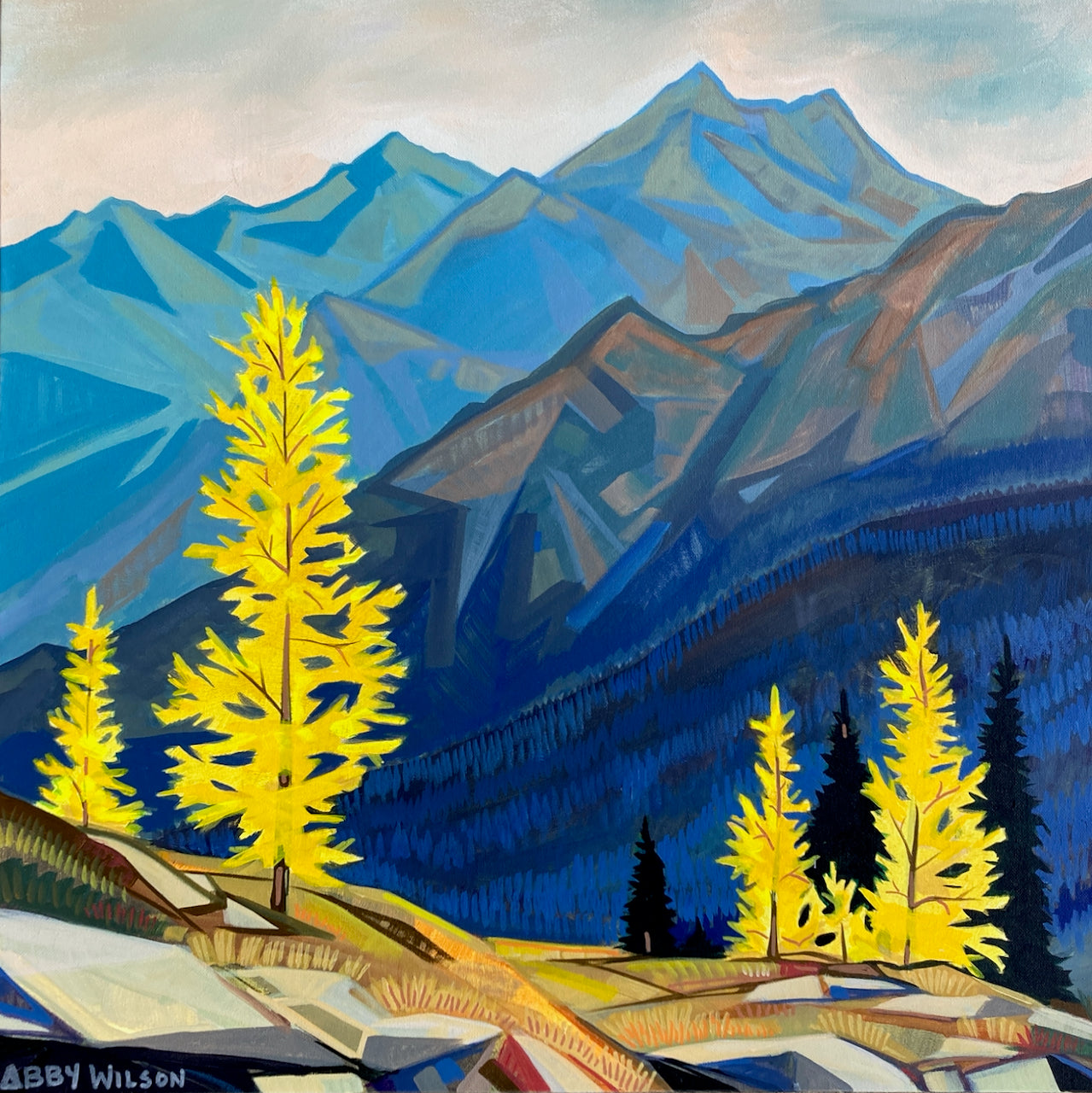 Gold Rush - Original Painting