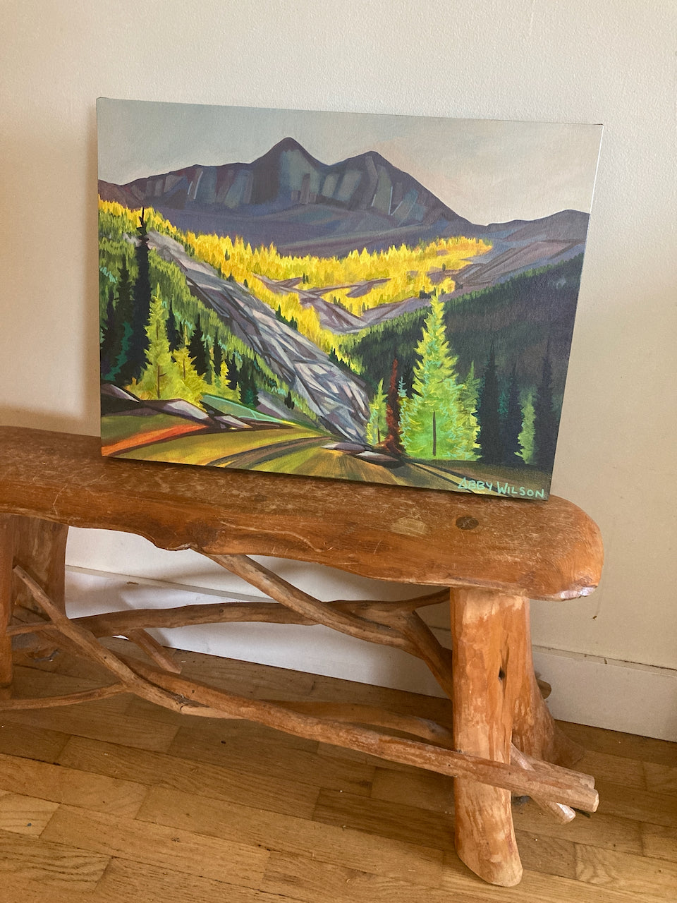 Gold Panning - Original Painting