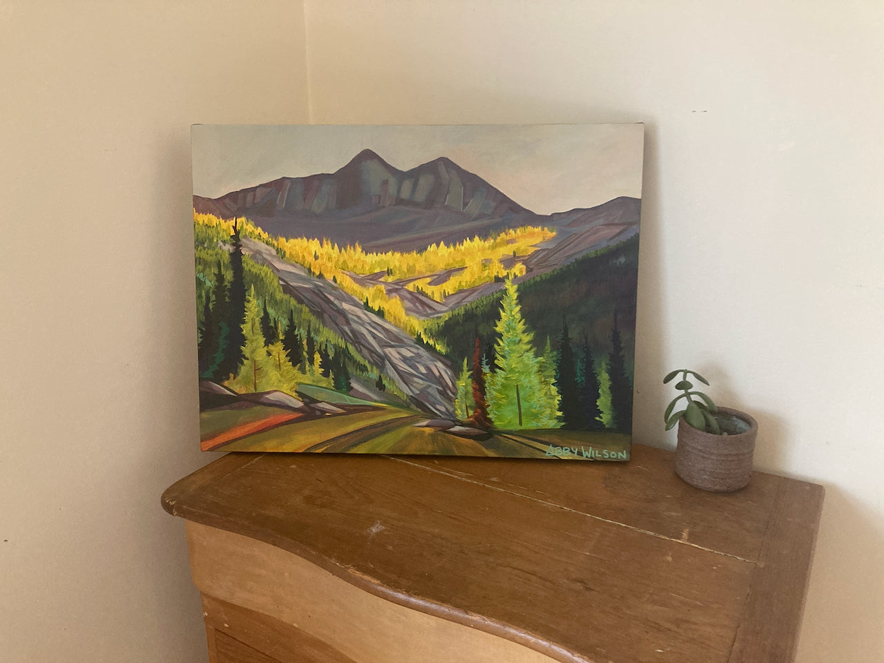 Gold Panning - Original Painting