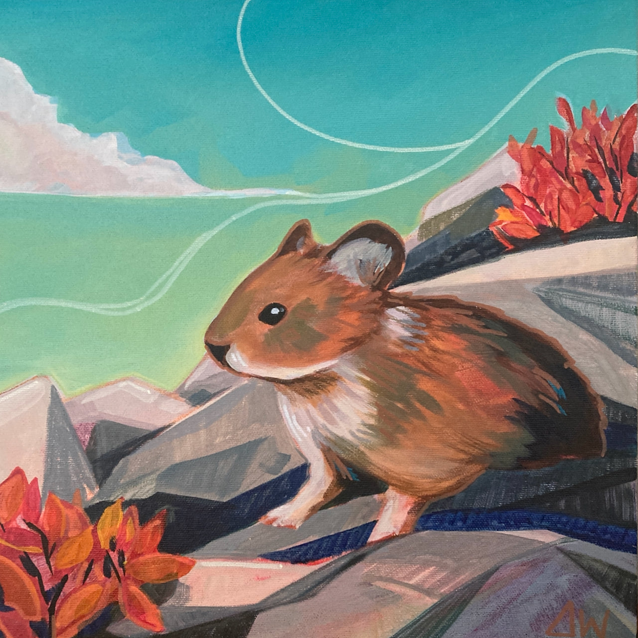 Pika Time - Original Painting