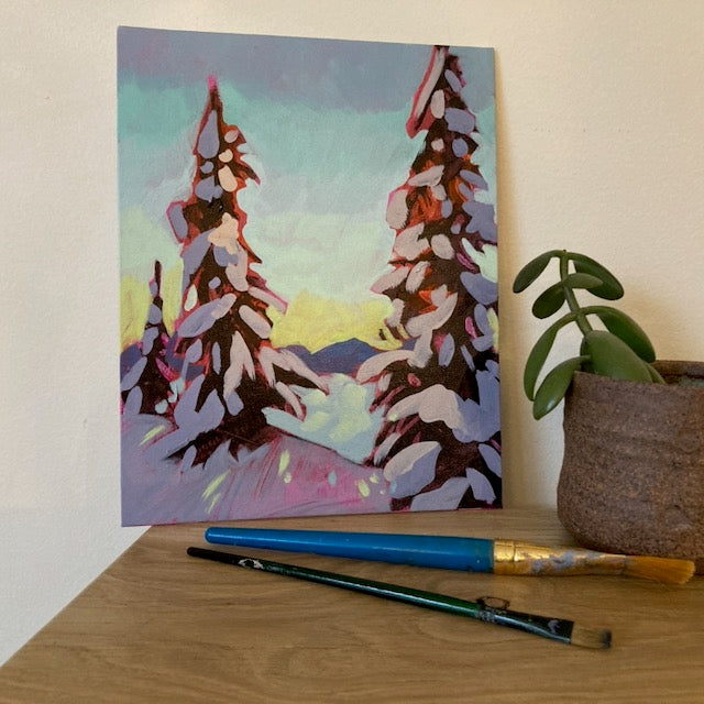 Study #20 - Winter Trees