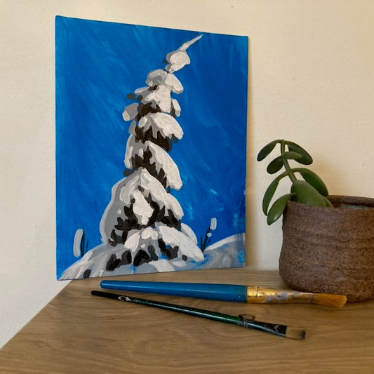 Study #23 - Winter Blue