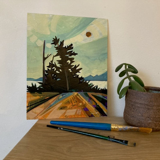 Study #25 - Coastal Pine