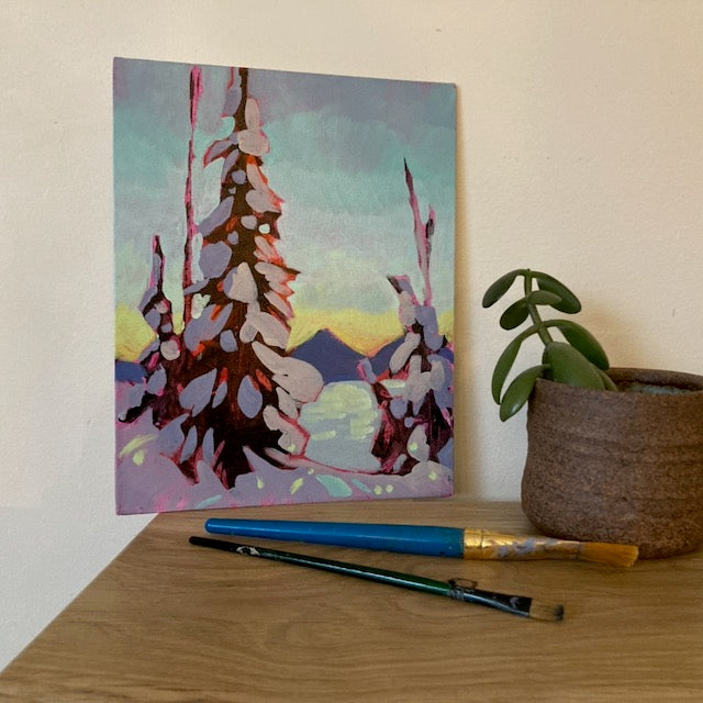 Study #22 - Winter Trees 3
