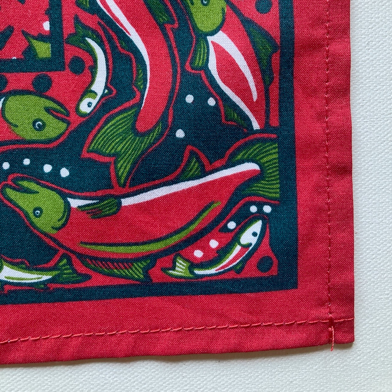 Swimming Salmon Bandana