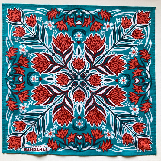 Wild Paintbrush Bandana