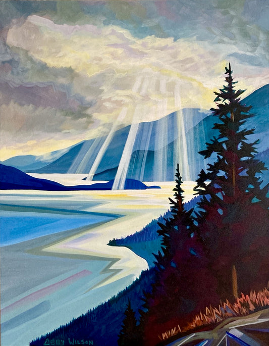 Lakelight - Original Painting
