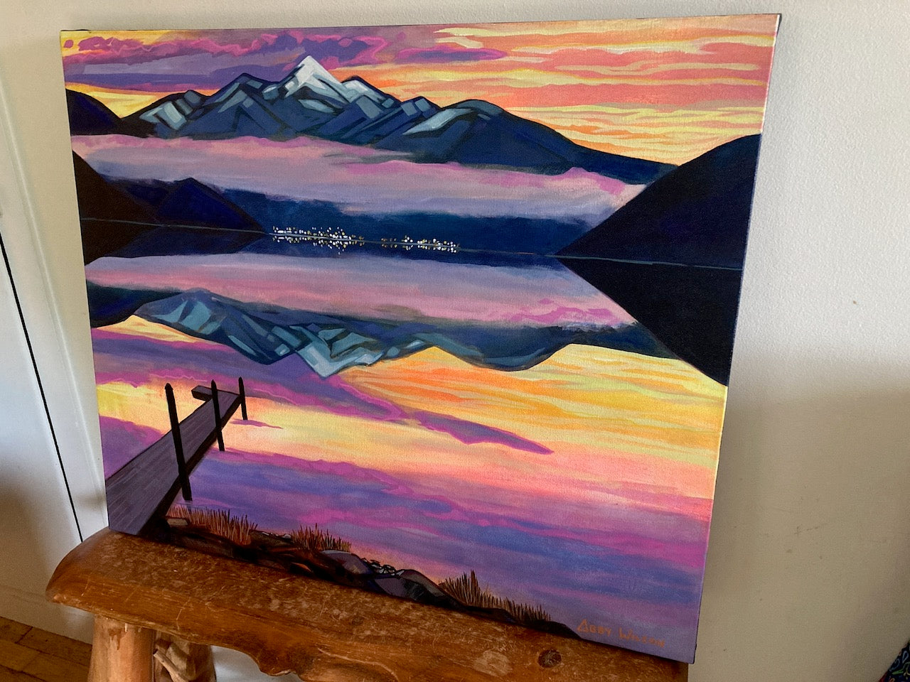 Dockside - Original Painting